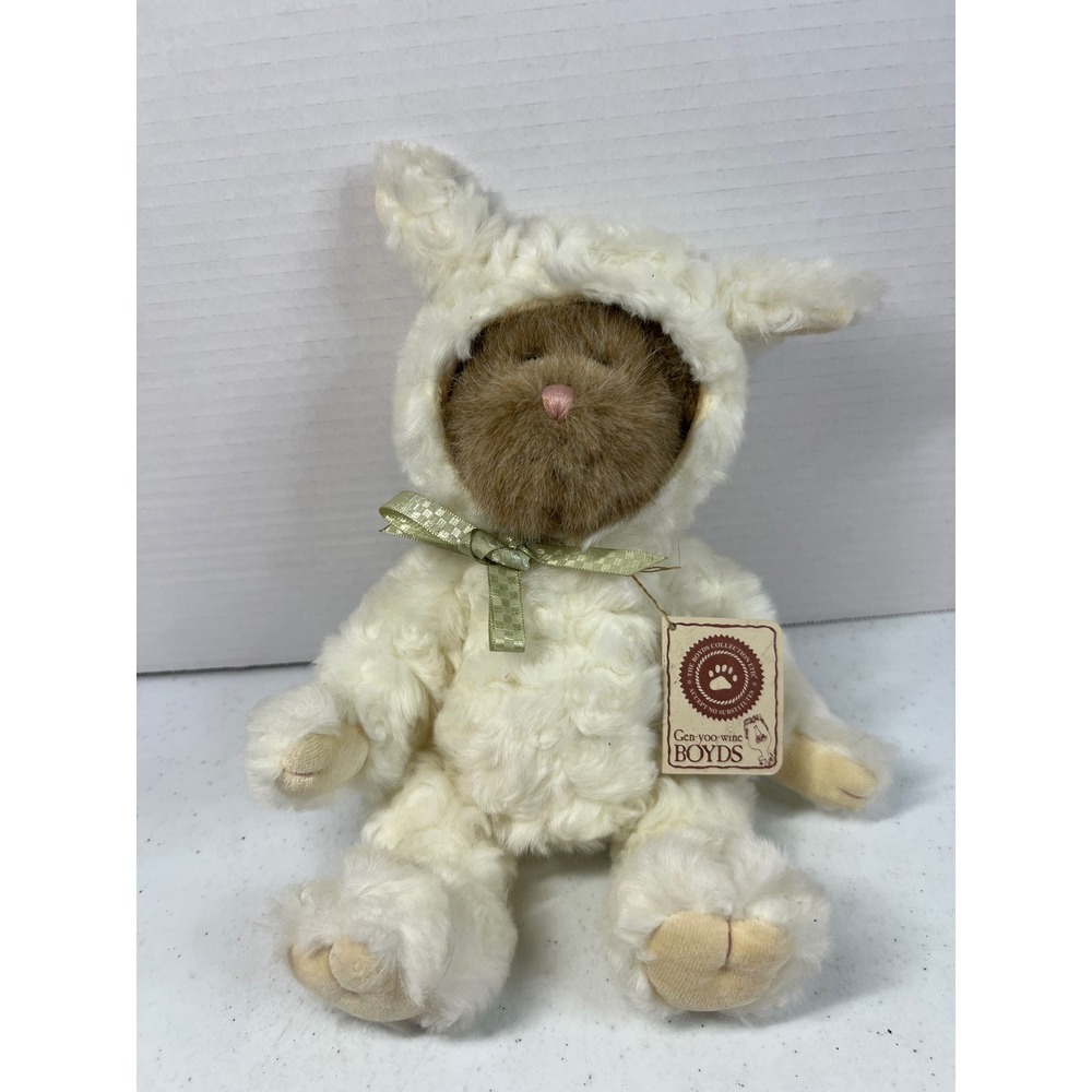 Boyds Bears Baakins T.J. Best Dressed Collection Lamb Costume Plush 91863 12in